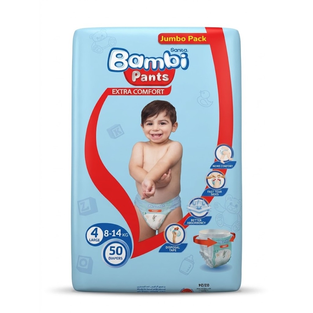 * Sanita Bambi Pants Size 4 (L), 50's