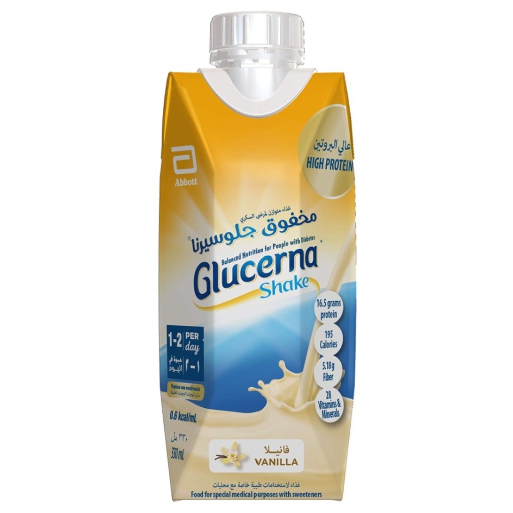 Glucerna Shake Vanilla Flavor, 330ml