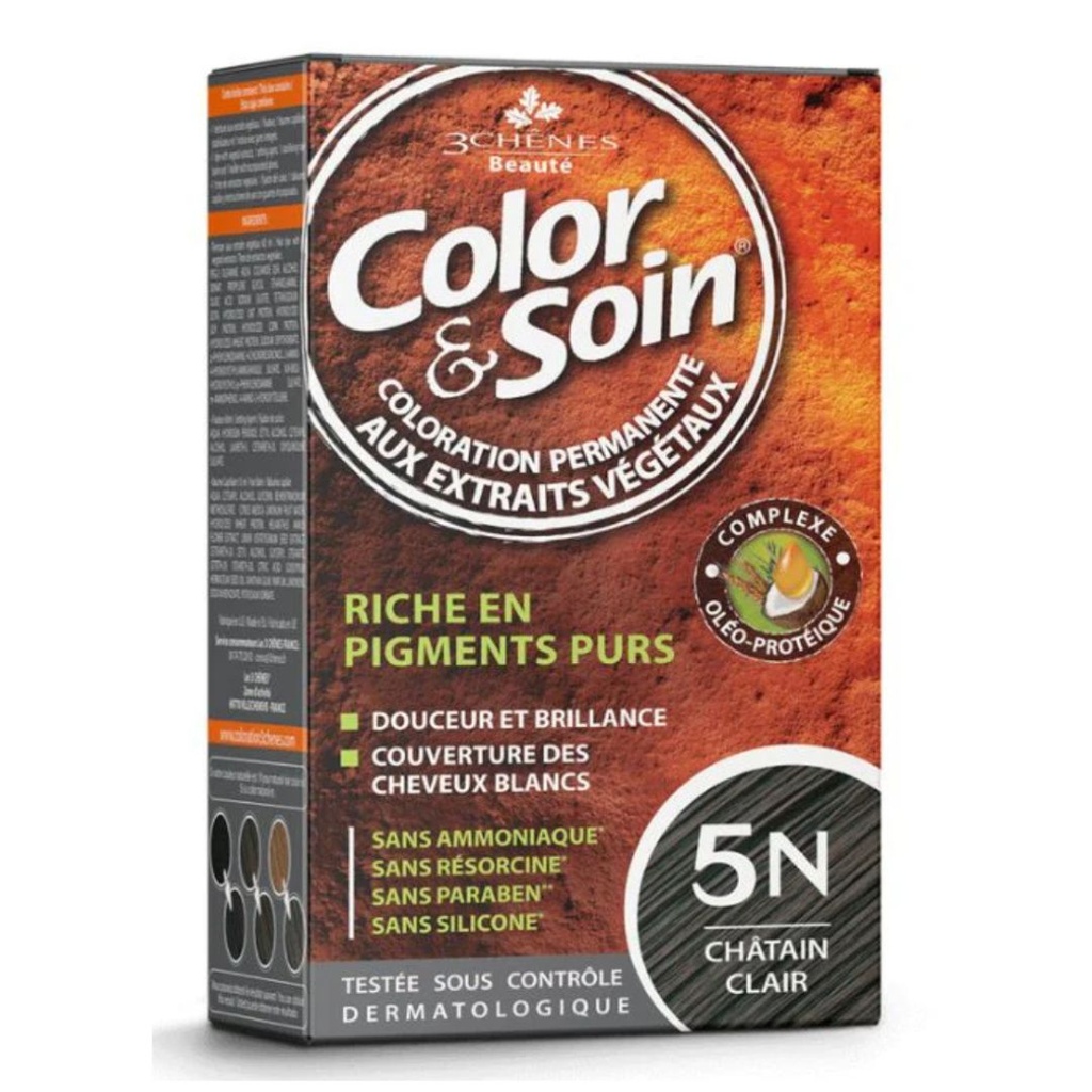  Hair Color & Soin Light Chestnut - 5N