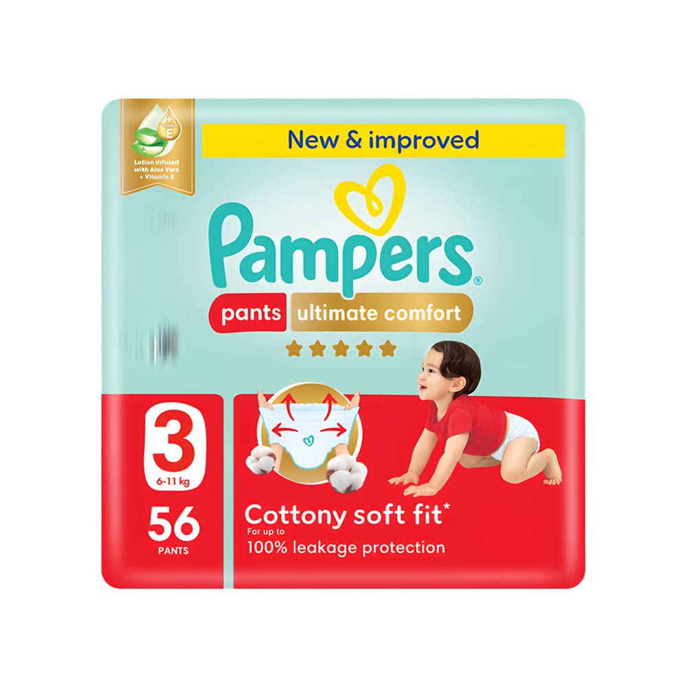 * Pampers Premium Care Pants Mega Pack Size 3, 56's
