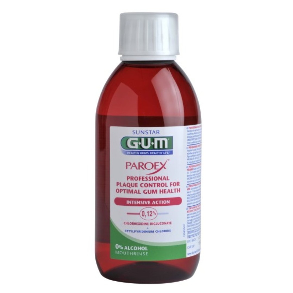 * Gum Paroex 0.12% Mouth Rinse, 300ml