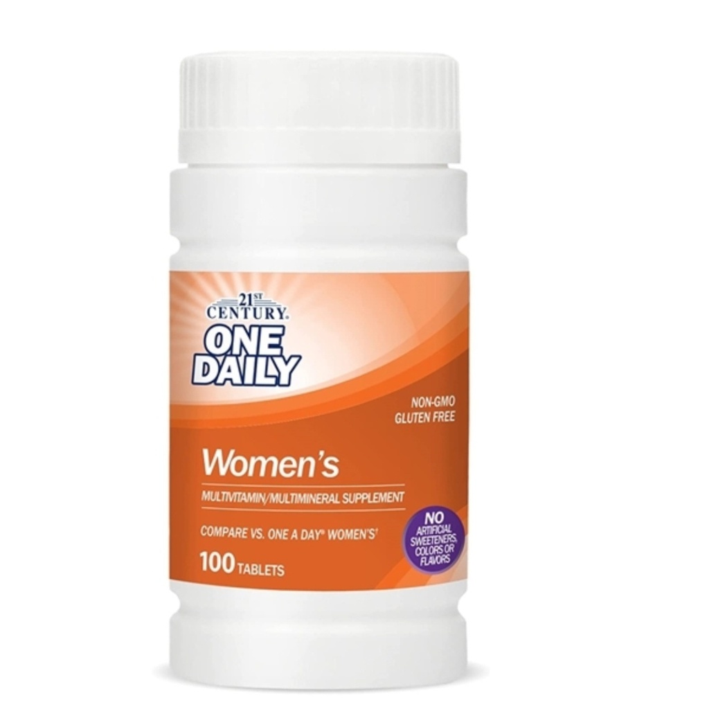 * 21st Century One Daily Women's Tablet, 100's 