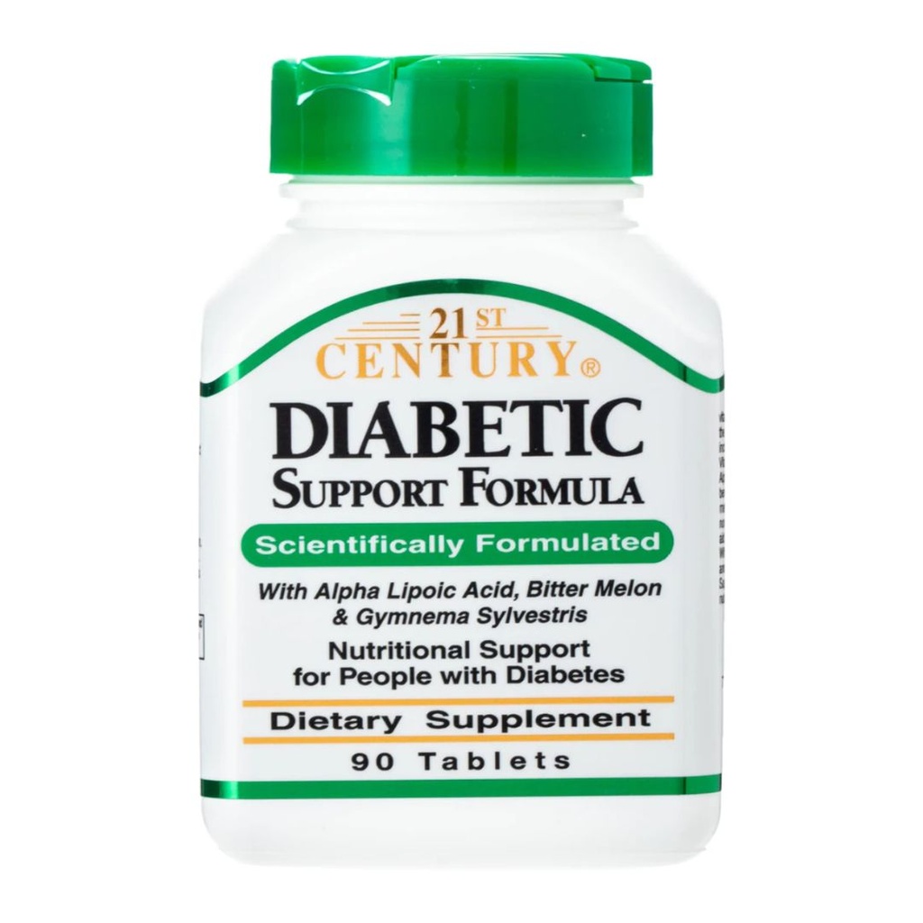 * 21st Century Diabetic Support Formula Tablets, 90's