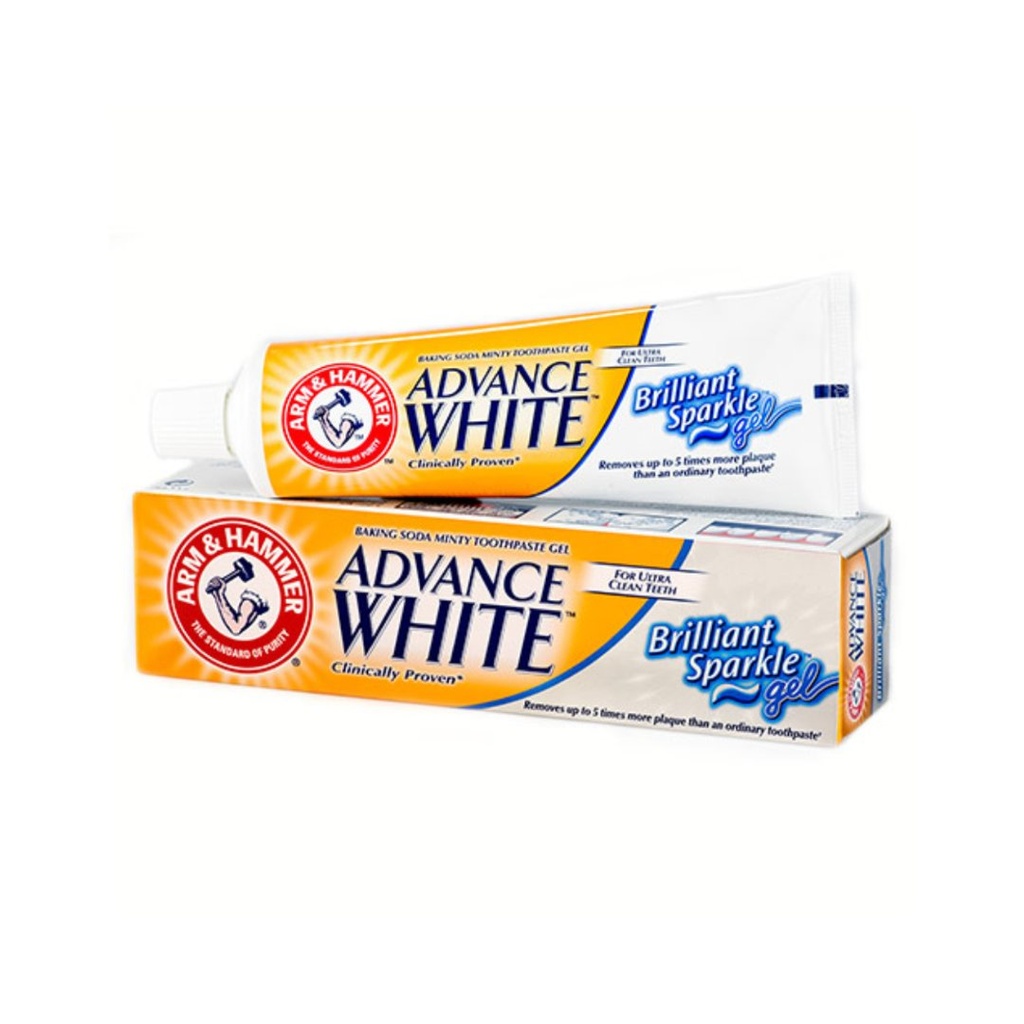 * Arm & Hammer Advance White Brillant Sparkle Gel Toothpaste, 115g