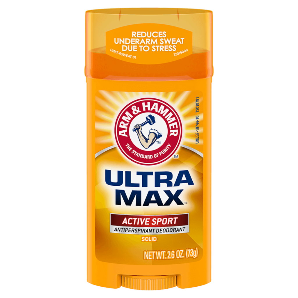 * Arm & Hammer Ultra Max Active Sport Deodorant, 73g