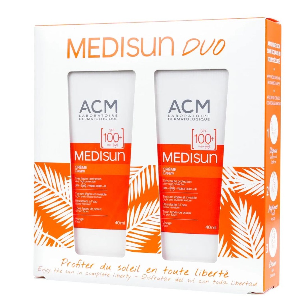 * Acm Medisun SPF100+ Cream, 40ml (1+1 Free) - OFFER 