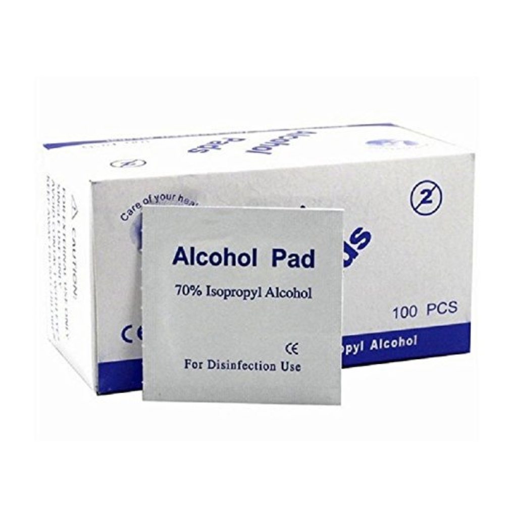 * Alcohol Swab, 100pcs/Box