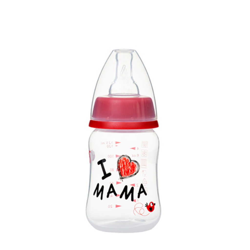 * Amos Standard Baby Bottle, 125ml