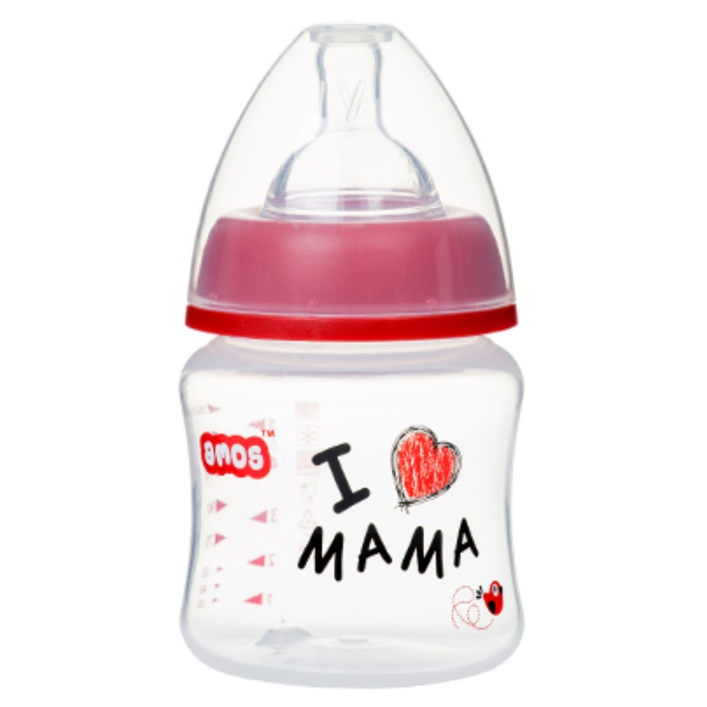 * Amos Wide Neck Baby Bottle, 150ml