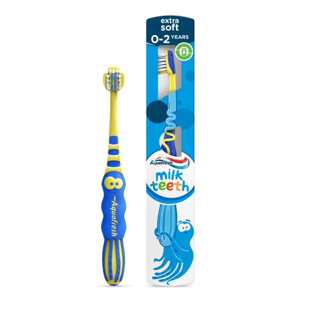 * Aquafresh Milk Teeth Kids 0-2 Years Extra Soft Toothbrush