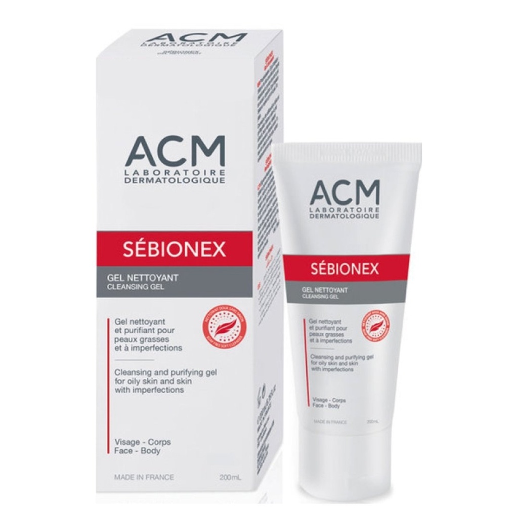 * Acm Sebionex Cleansing Gel, 200ml