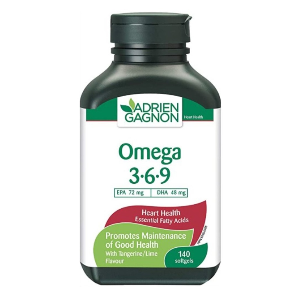 * Adrien Gagnon Omega 3-6-9 Softgels, 140's