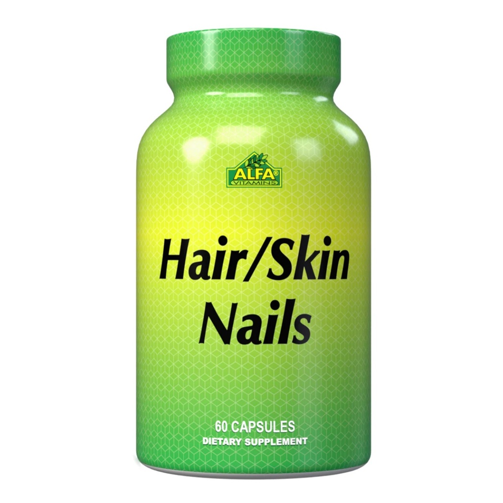 * Alfa Hair/Skin Nails Capsules, 60's