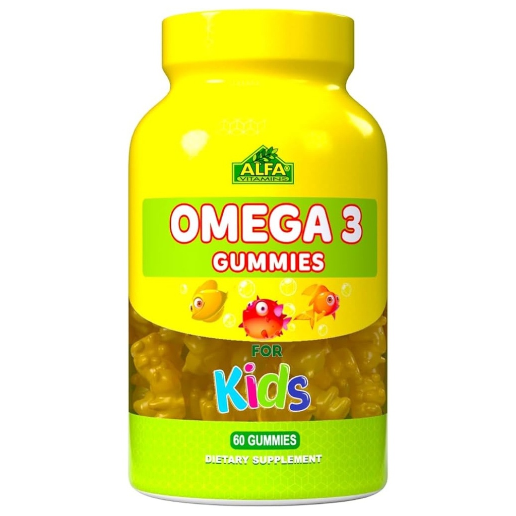 * Alfa Omega3 Gummies for Kids, 60's