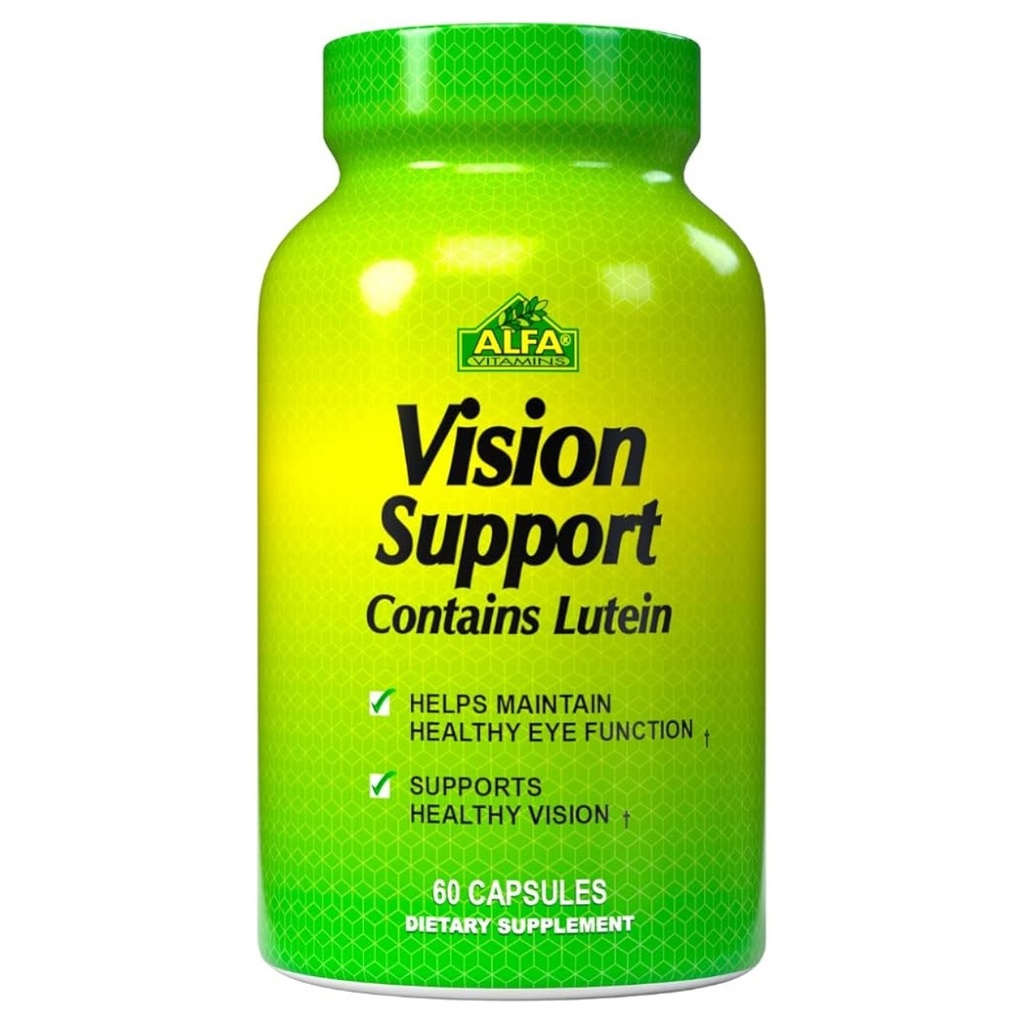 * Alfa Vision Support Capsules, 60's