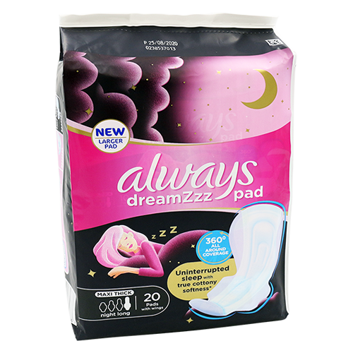 * Always DreamZzz Maxi Thick Night Long, 20's