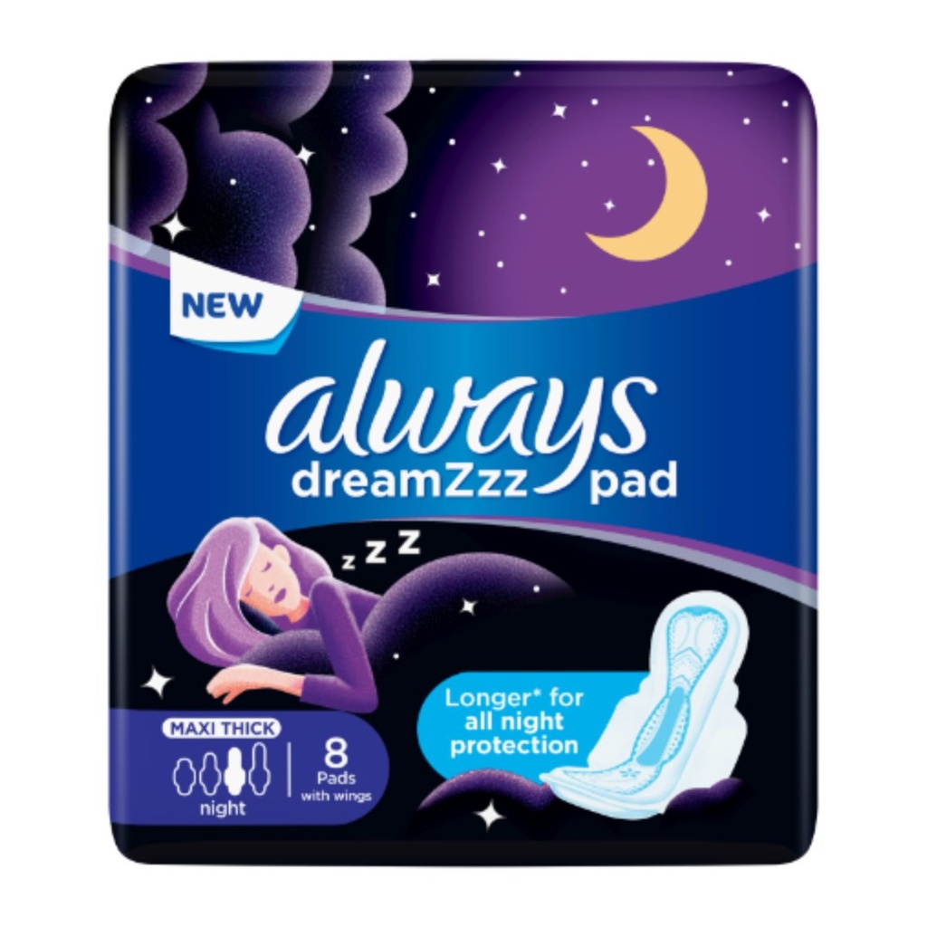 * Always DreamzzPad Sens Night Wings, 8's