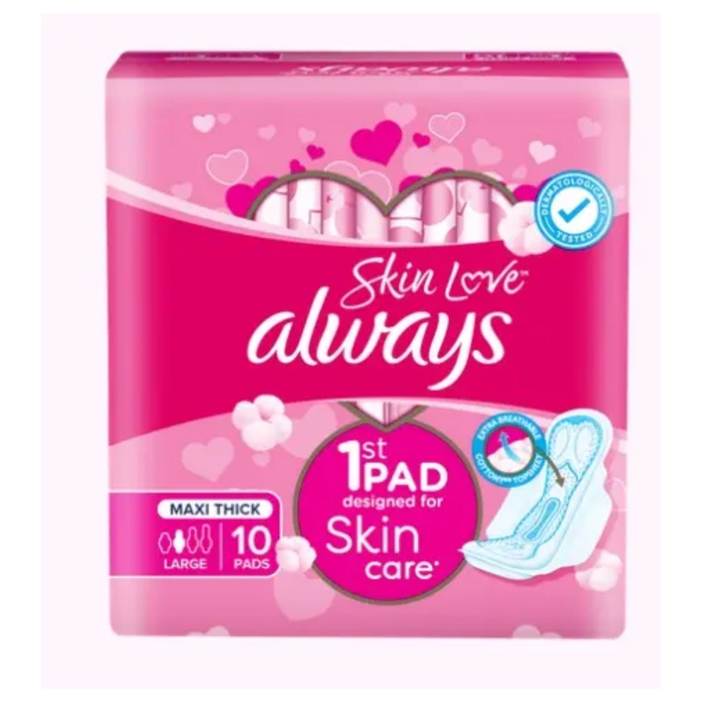 * Always Skin Love Maxi Thick Large, 10's