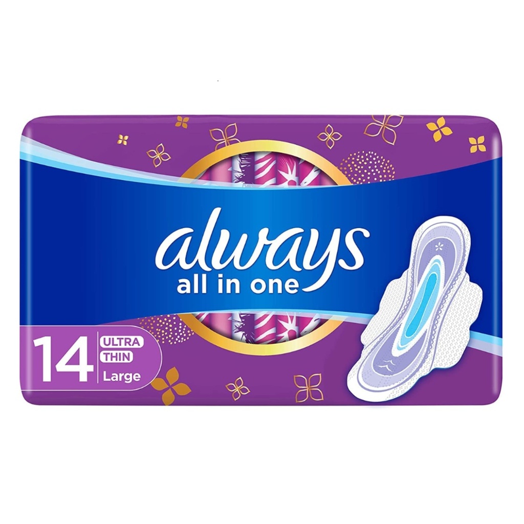 * Always Ultra All in One Large Wings, 14's