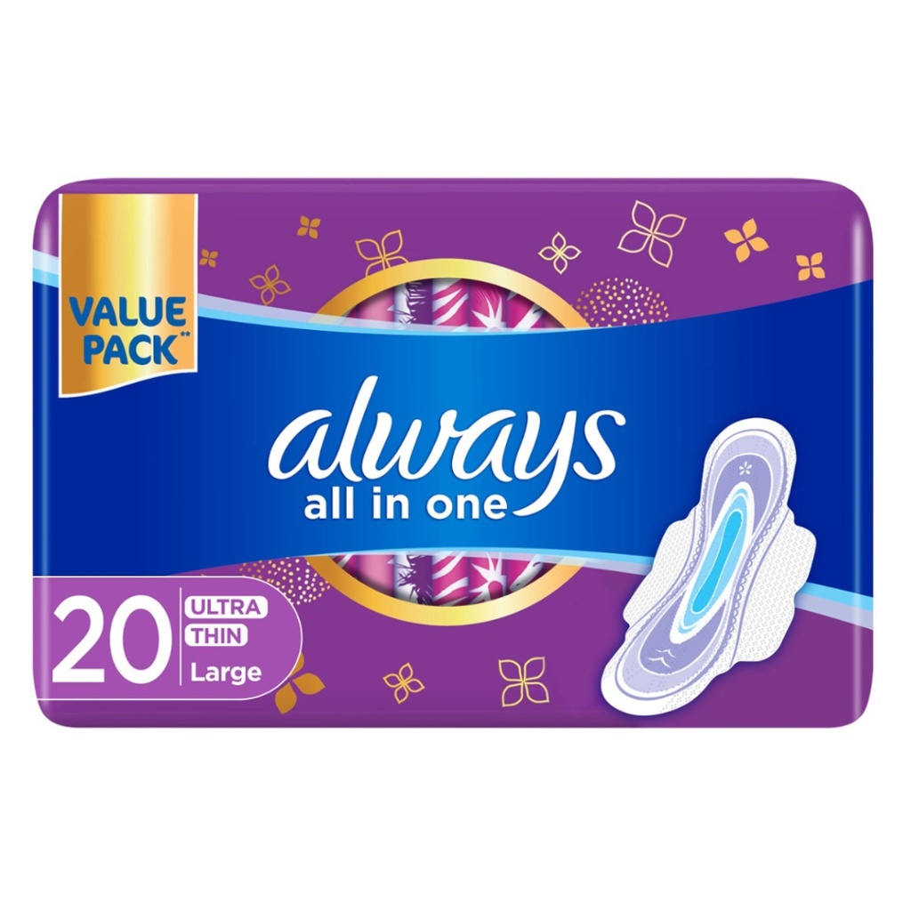 * Always Ultra All in One Large Wings, 20's