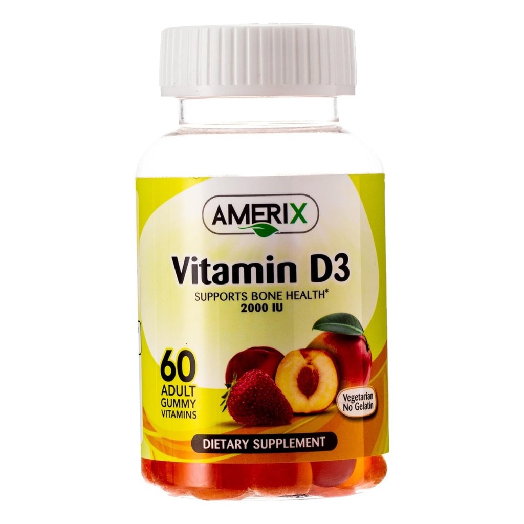 * Amerix Vitamin-D3 1000 IU Gummies, 60's