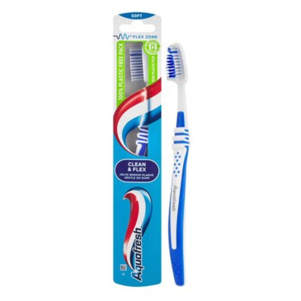 * Aquafresh Clean & Flex Soft Toothbrush