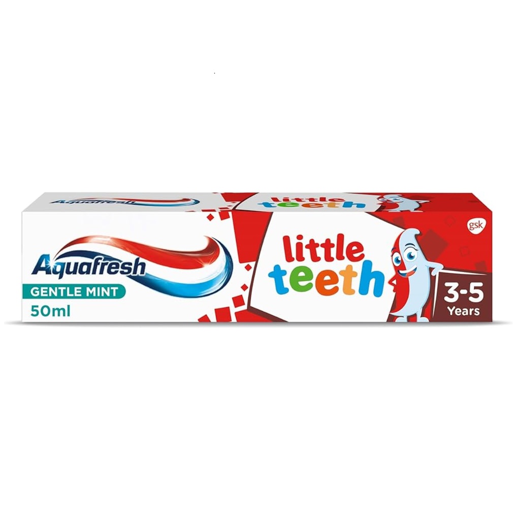 * Aquafresh Little Teeth Kids 3-5 Years Toothpaste, 50ml