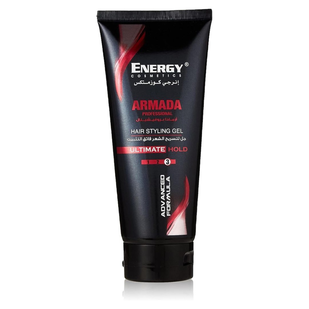 * Armada Professional Ultimate Hold Hair Styling Gel, 200ml