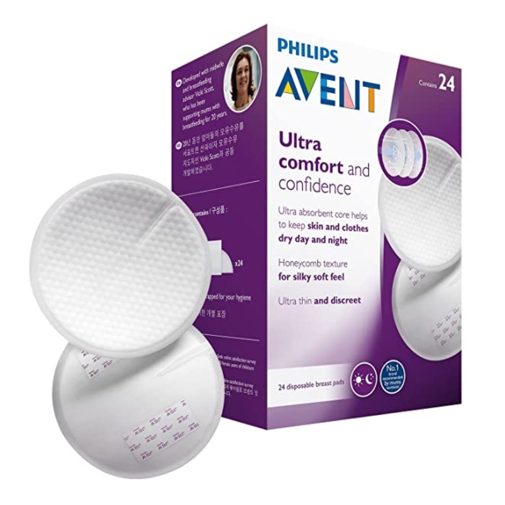 * Avent Disposable Breast Pads, 24's