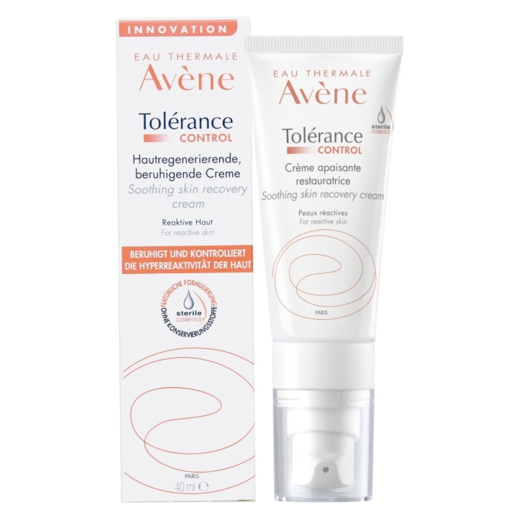 * Avéne Tolerance Control Soothing Skin Recovery Cream, 40ml