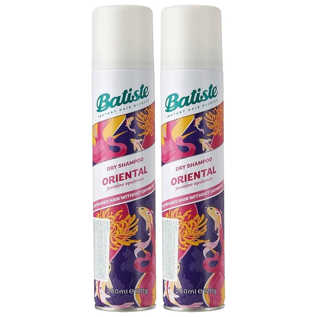 * Batiste Oriental Dry Shampoo, 200ml - OFFER (Twin Pack 25% Off)