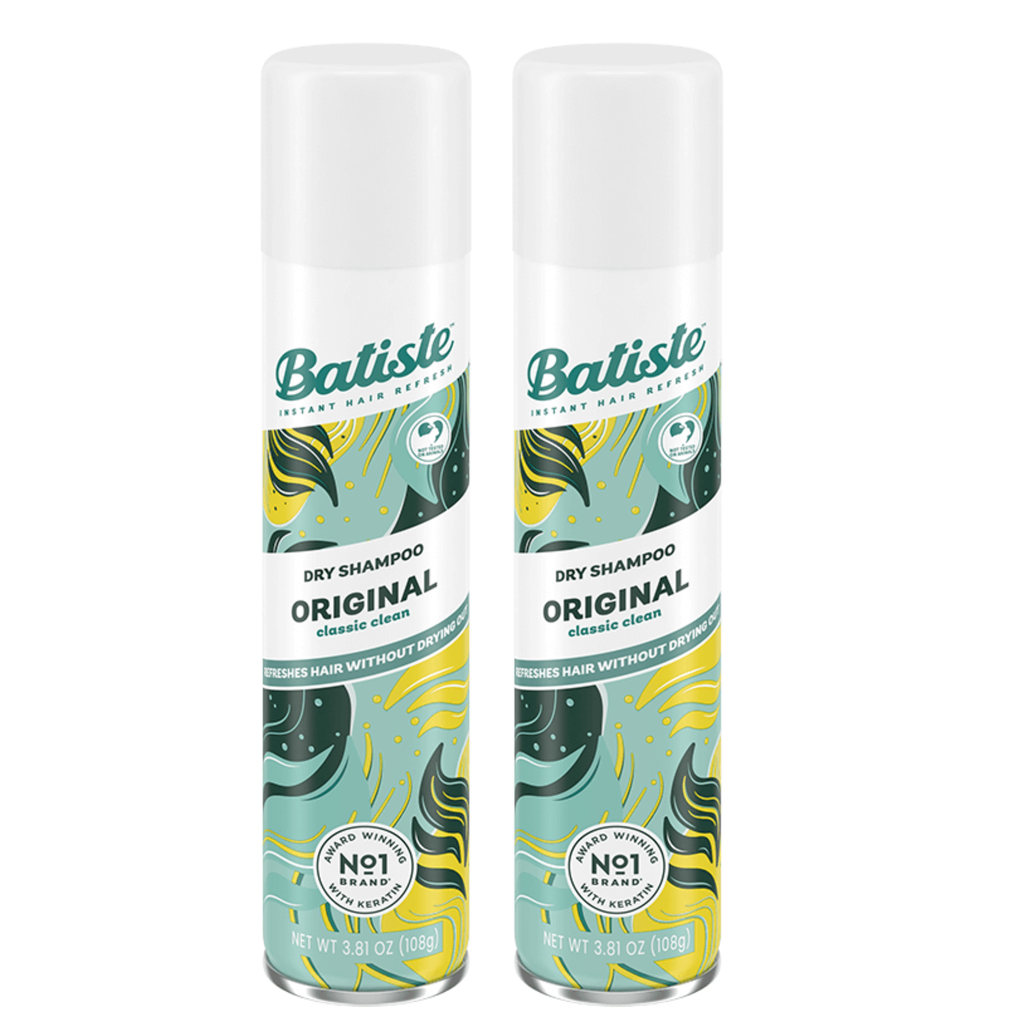 * Batiste Original Dry Shampoo, 200ml - OFFER (Twin Pack 25% Off)