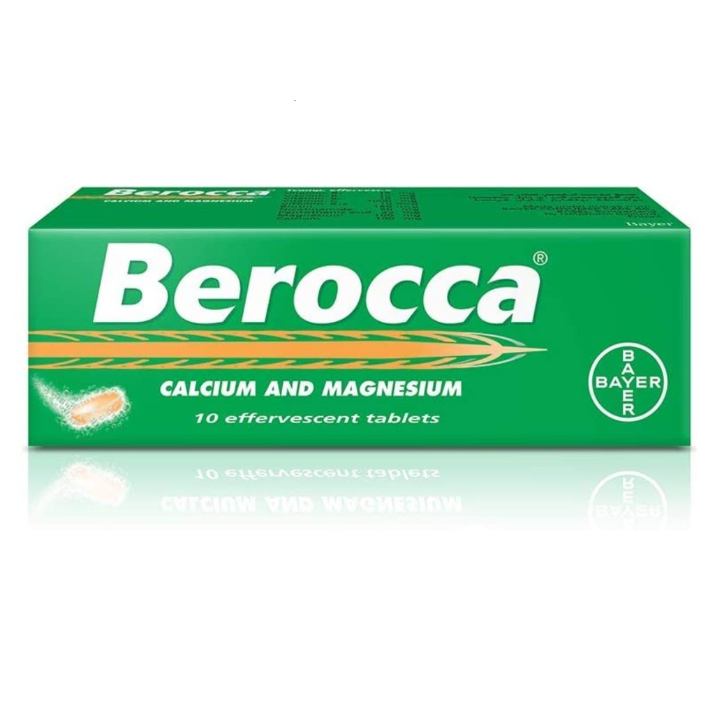 * Bayer Berocca Calcium & Magnesium Tablets, 10's