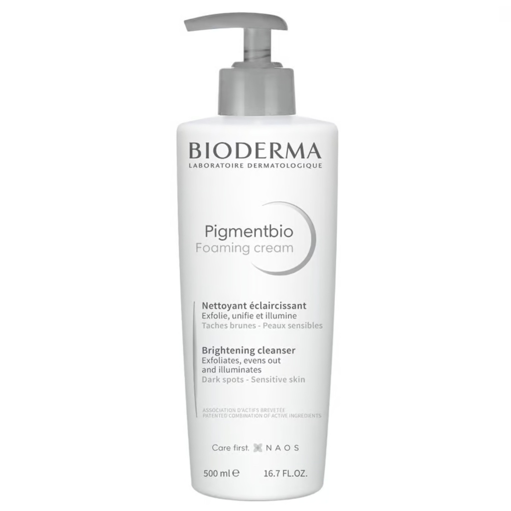 * Bioderma Pigmentbio Foaming Cream Cleanser, 500ml