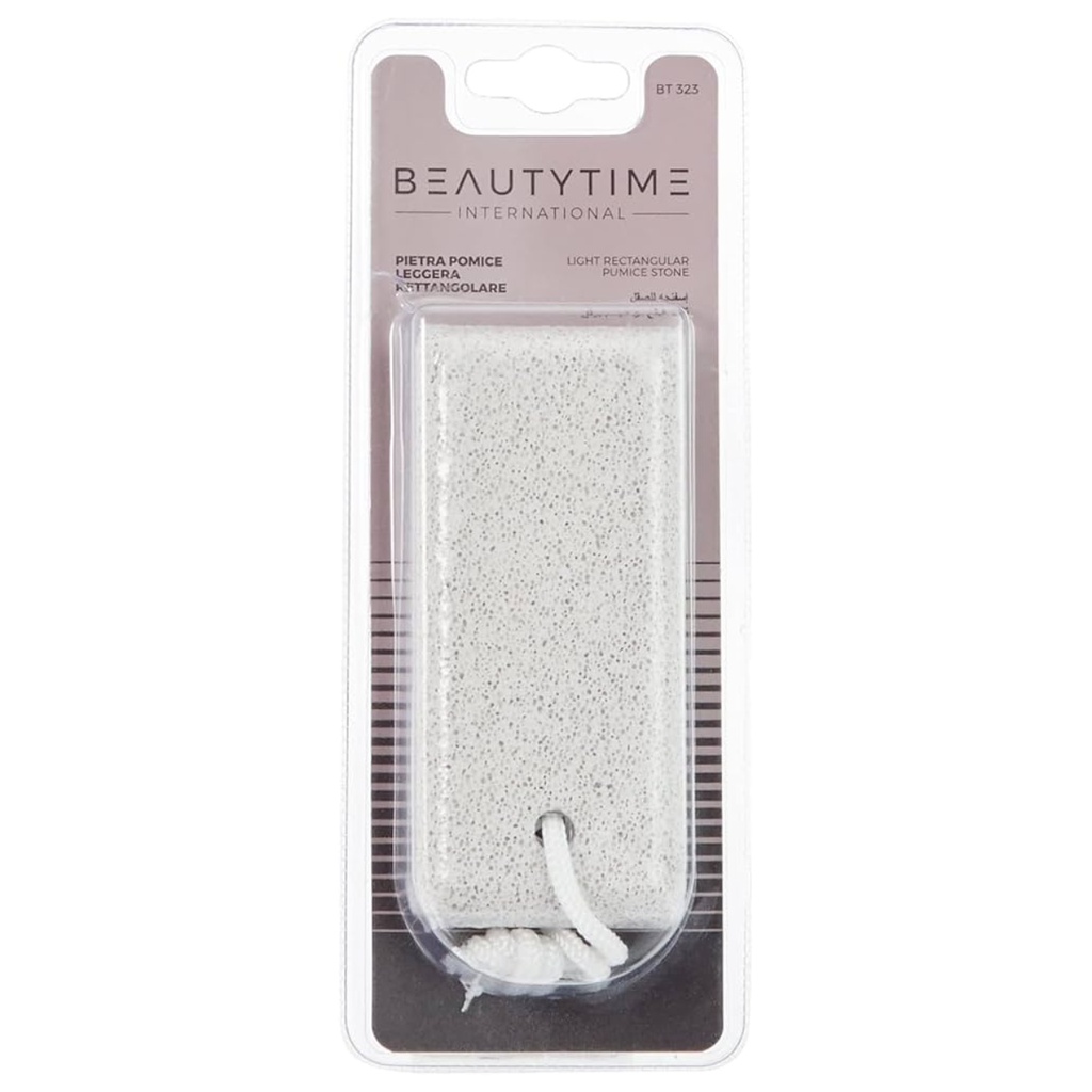 * Beauty Time Light Rectangular Pumice Stone