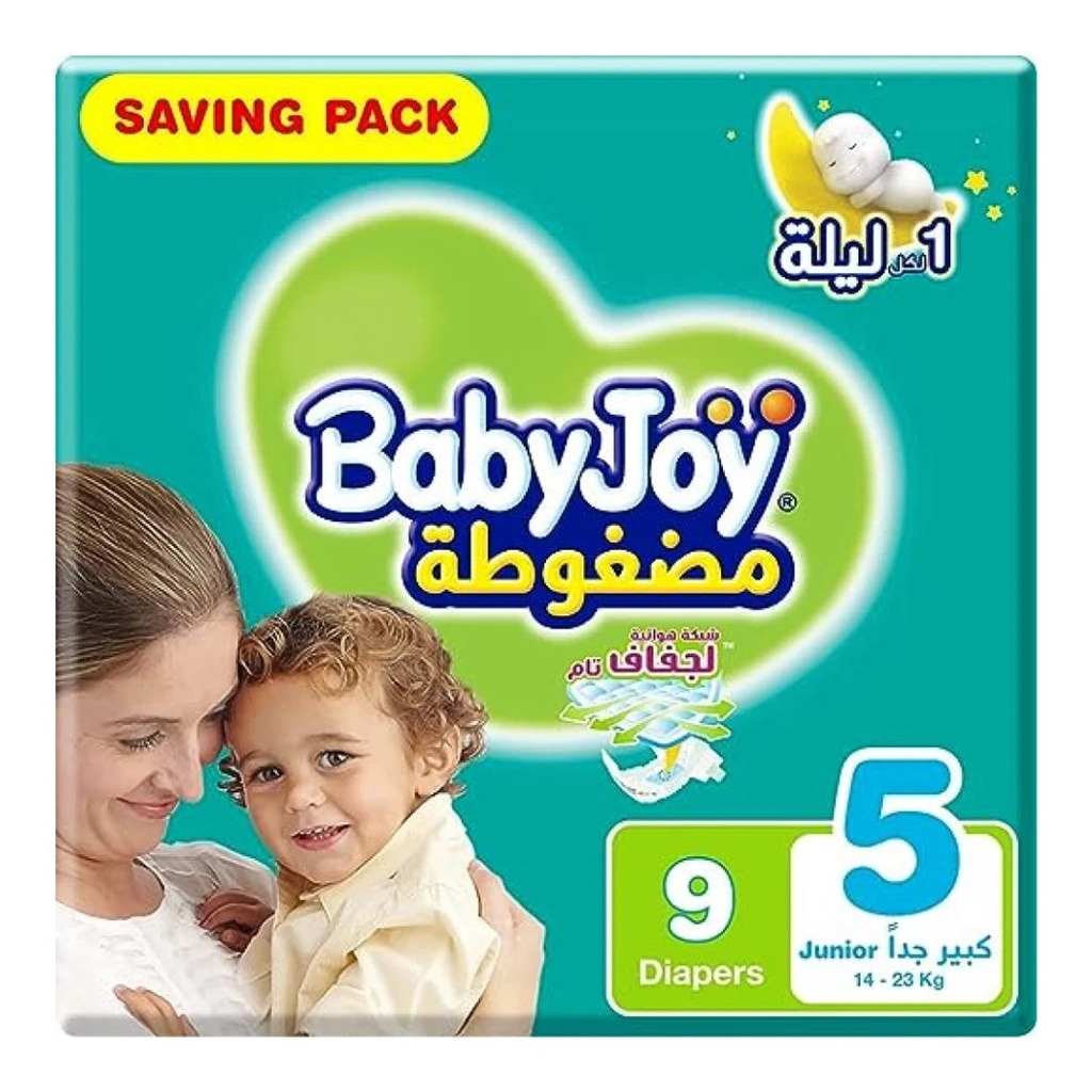 * Baby Joy Junior Size 5, 9's
