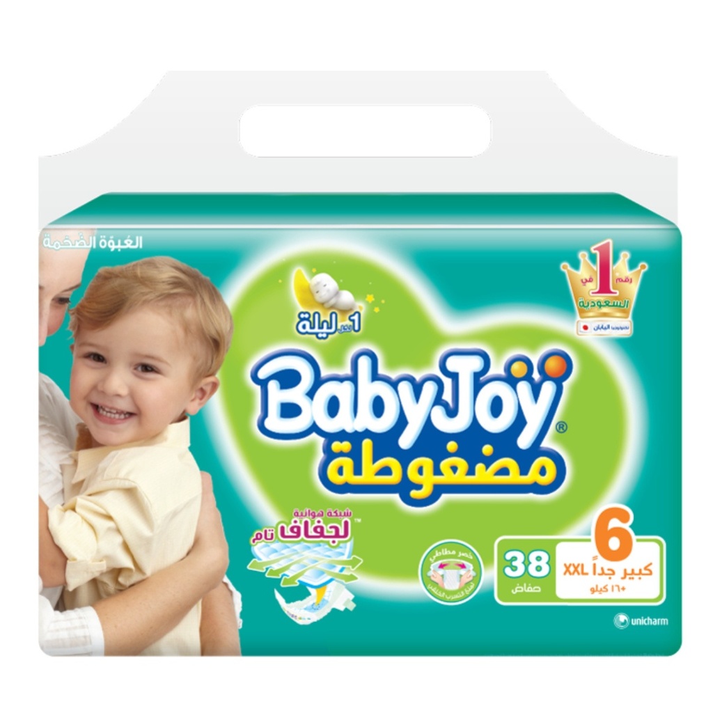 * Baby Joy XXL Size 6, 38's