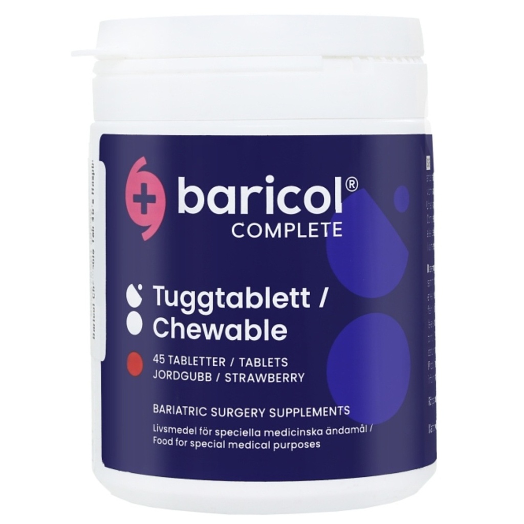 * Baricol Complete Strawberry Chewable Tablets, 45's