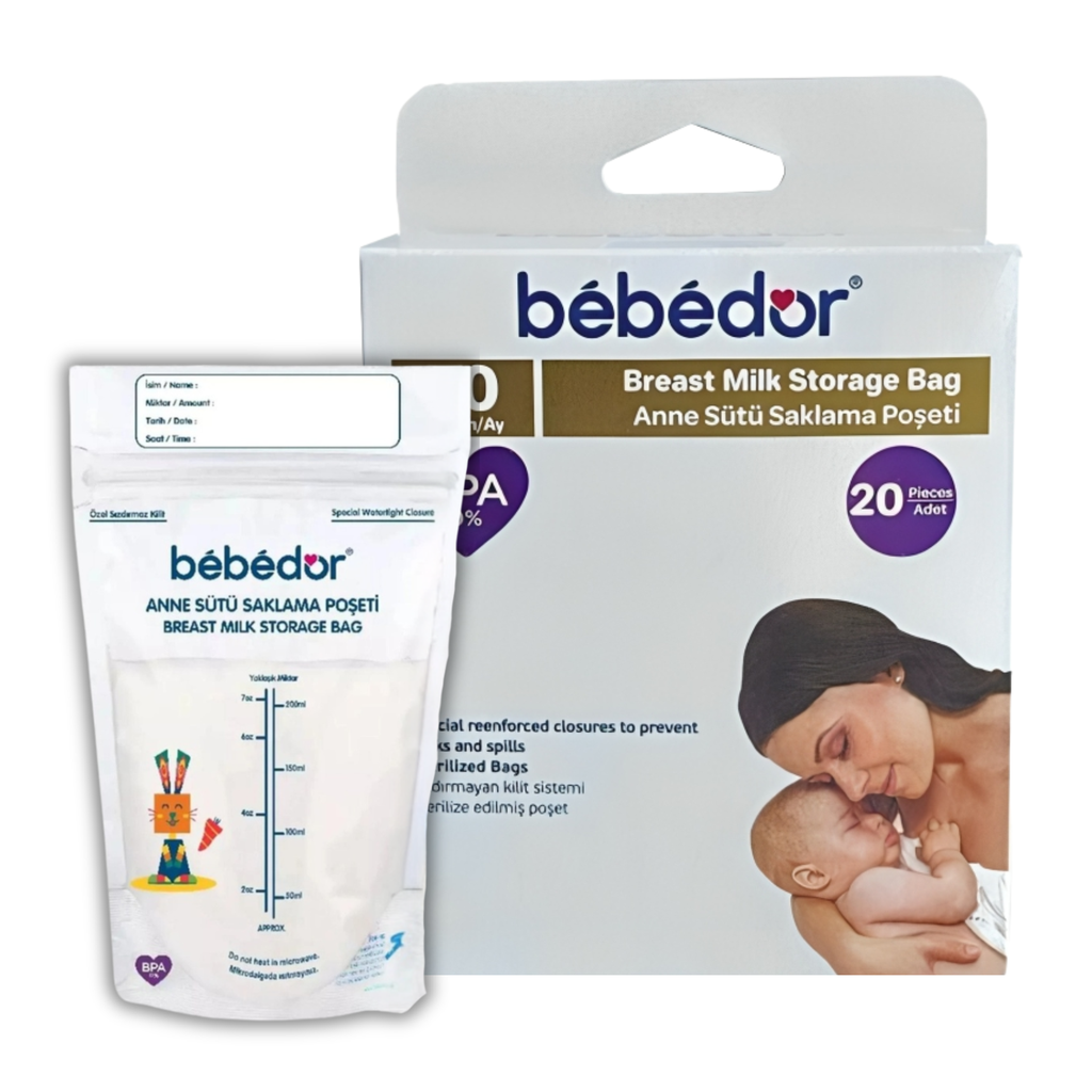 * Bebedor Breast Milk Storage Bag, 20's 