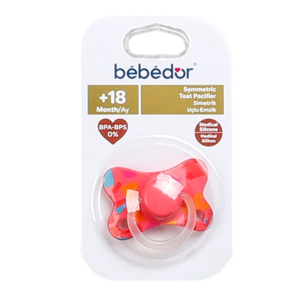 * Bebedor Symmetrical Teat Pacifiers +18 months