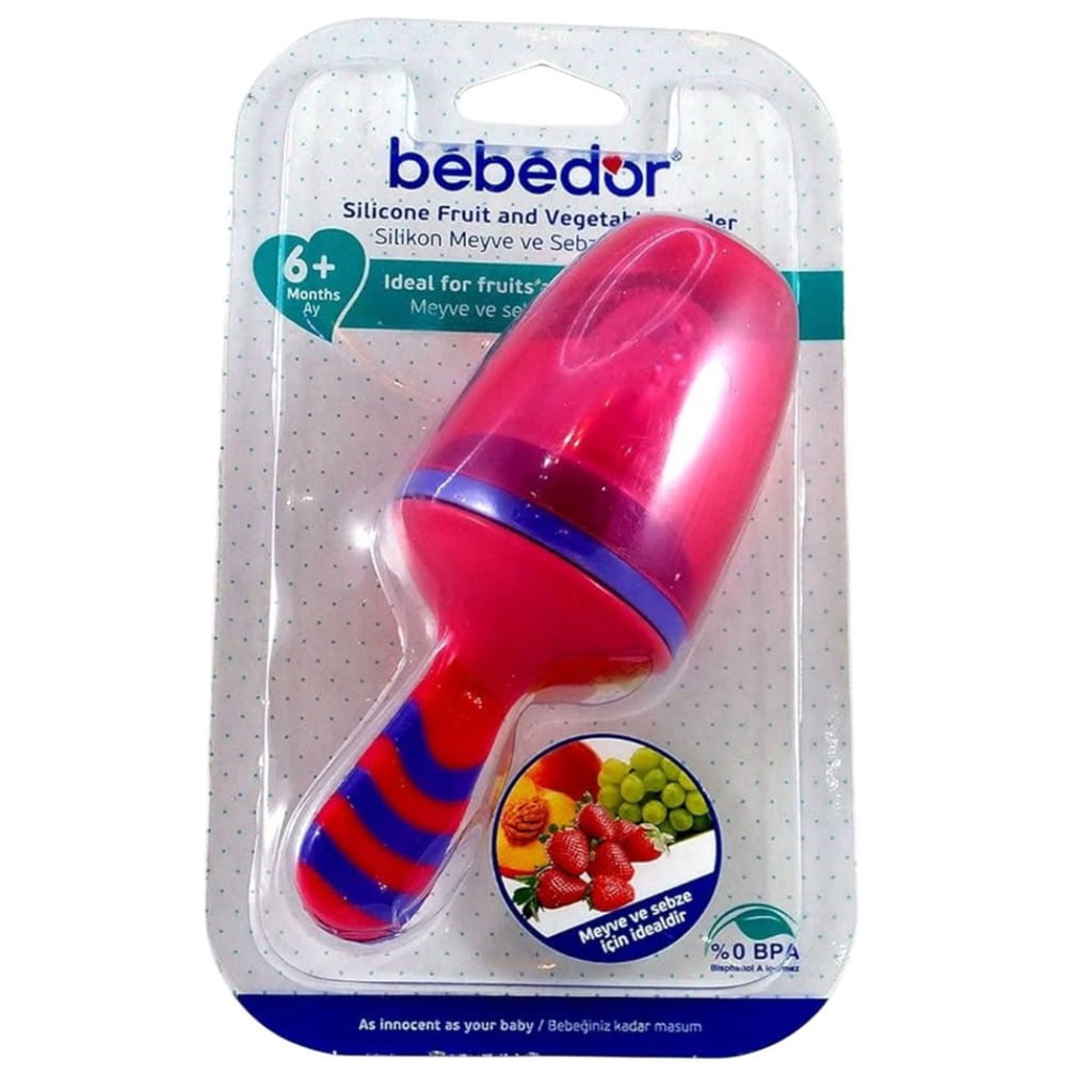 * Bebedor Silicone Fruit and Vegetable Feeder +6 Months 