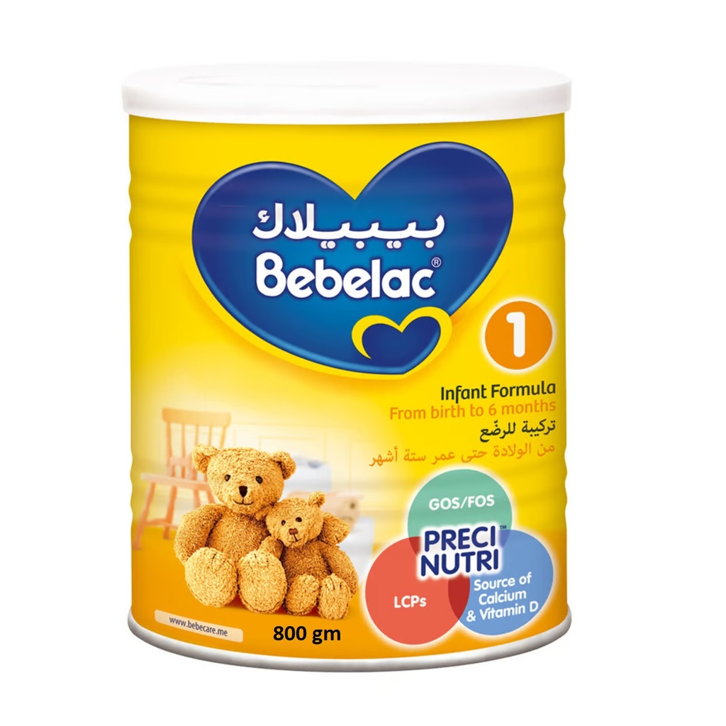 * Bebelac Baby Milk Stage 1, 800g