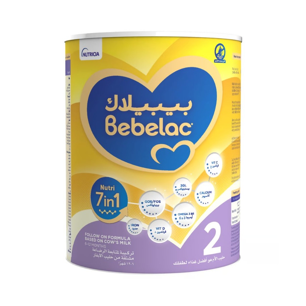 بيبيلاك حليب الأطفال المرحلة 2، 400 جرام