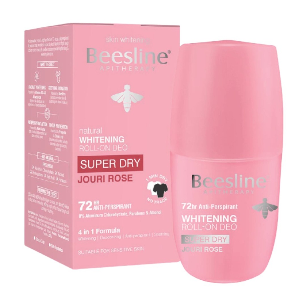 * Beesline Jouri Rose Super Dry Roll-On - OFFER (1+1 Free)