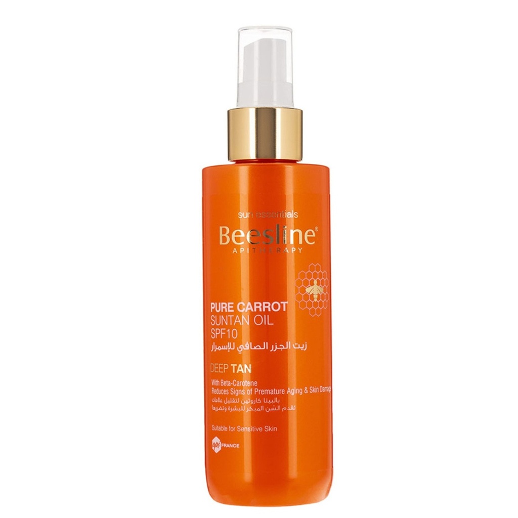 * Beesline Carrot Deep Tan Suntan Oil, 200ml