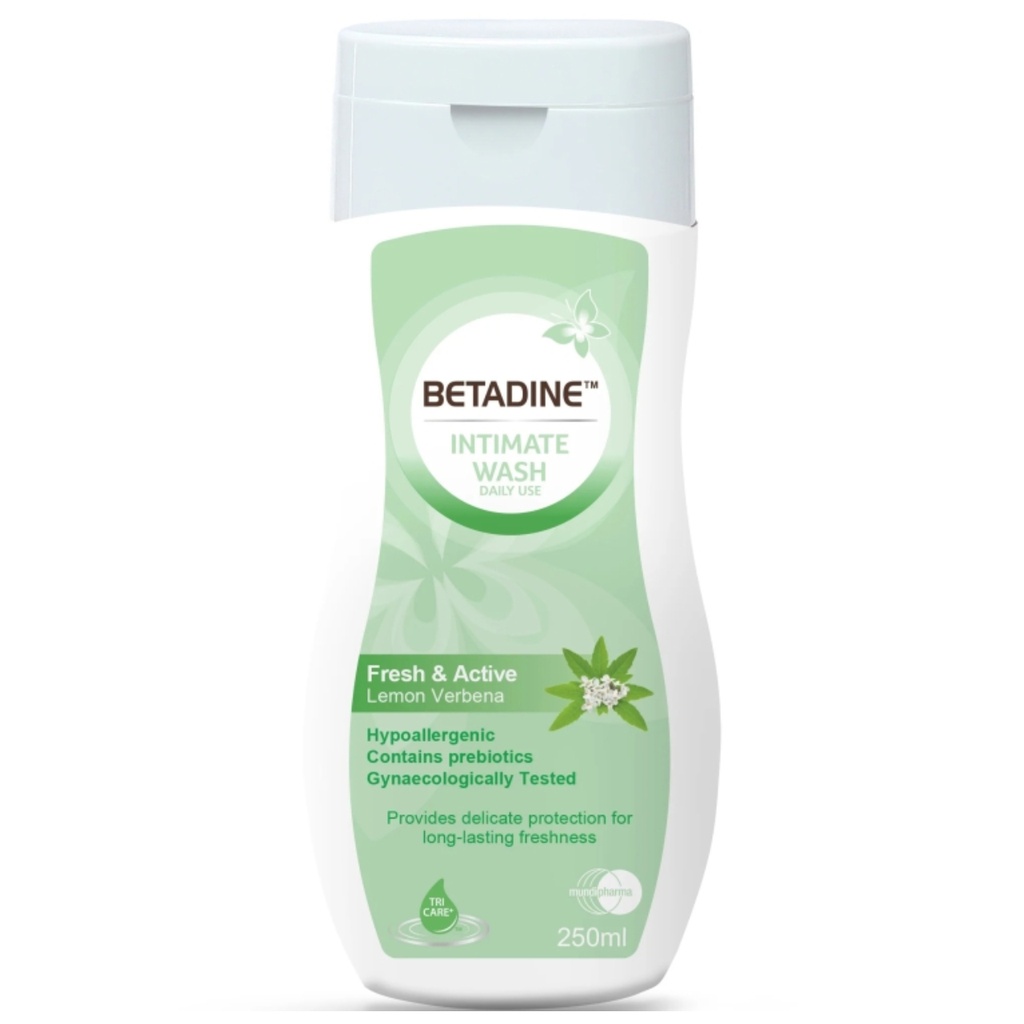 * Betadine Active & Fresh Lemon Verbena Intimate Wash, 250ml