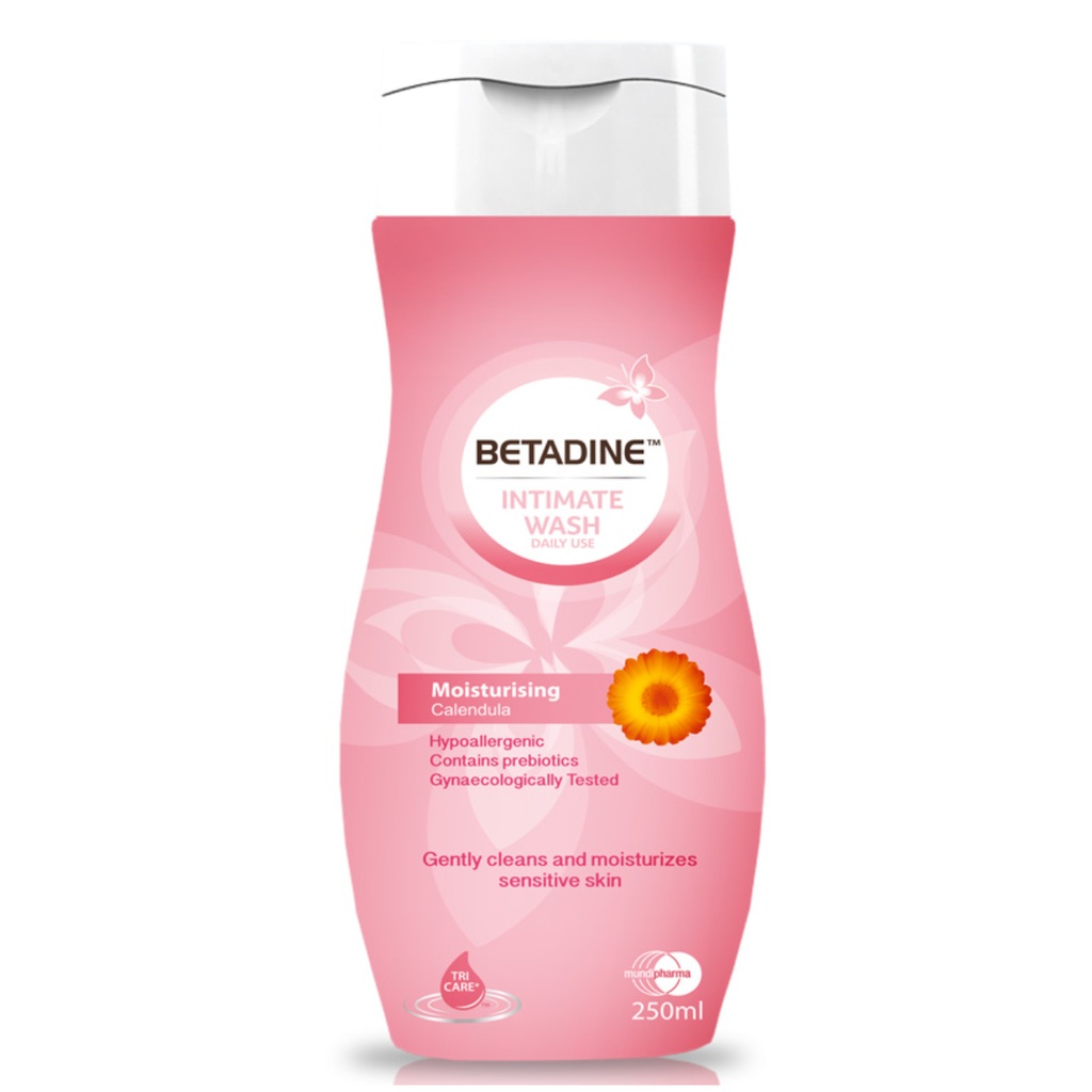 * Betadine Moisturizing Calendula Intimate Wash, 250ml 