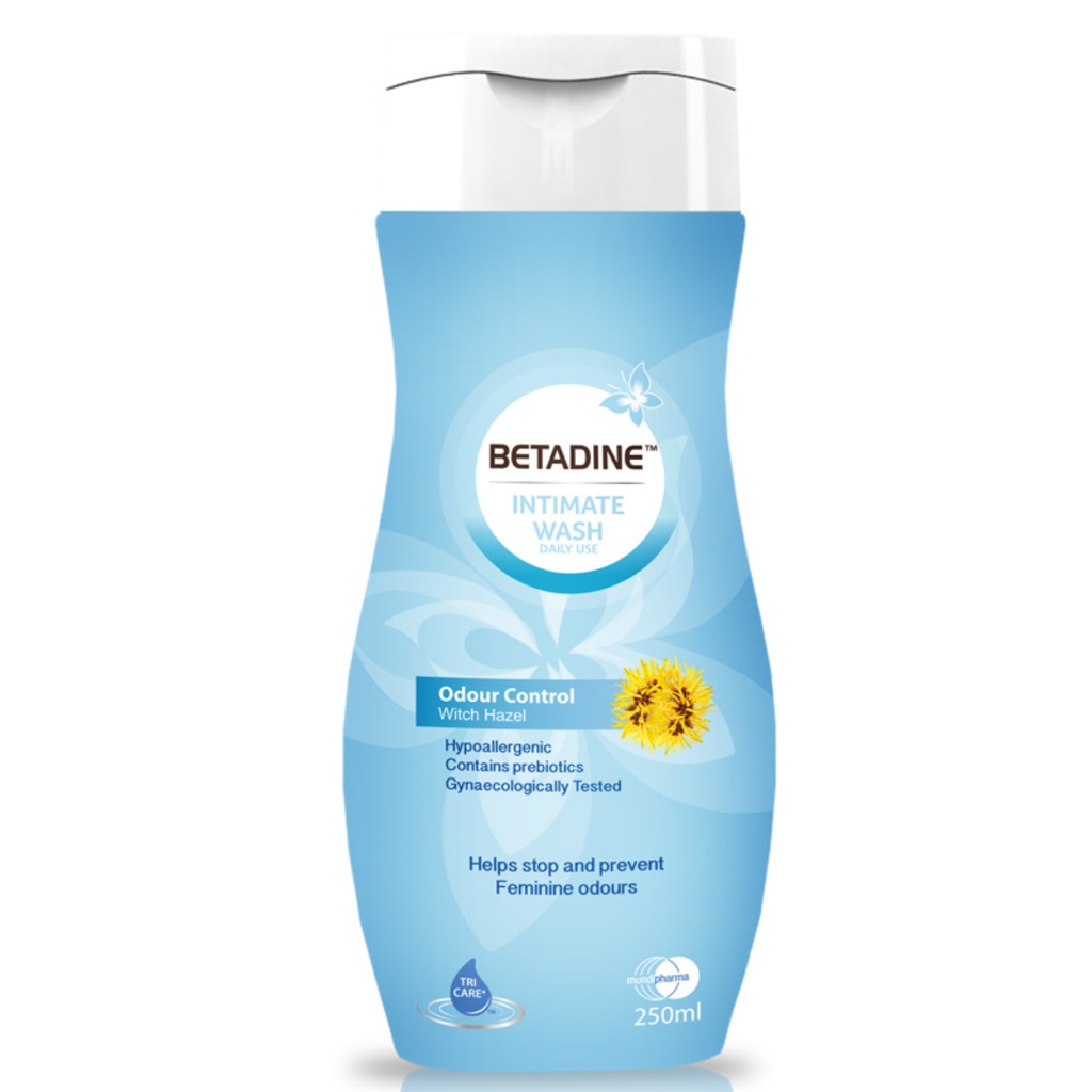 * Betadine Odour Control Witch Hazel Intimate Wash, 250ml