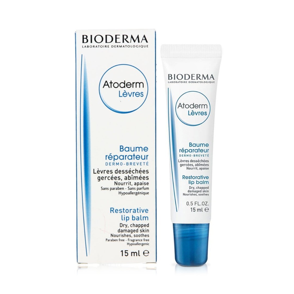 * Bioderma Atoderm Levres Lip Balm, 15ml