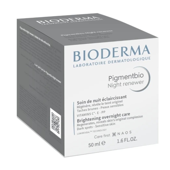 * Bioderma Pigmentbio Night Renewer Cream, 50ml